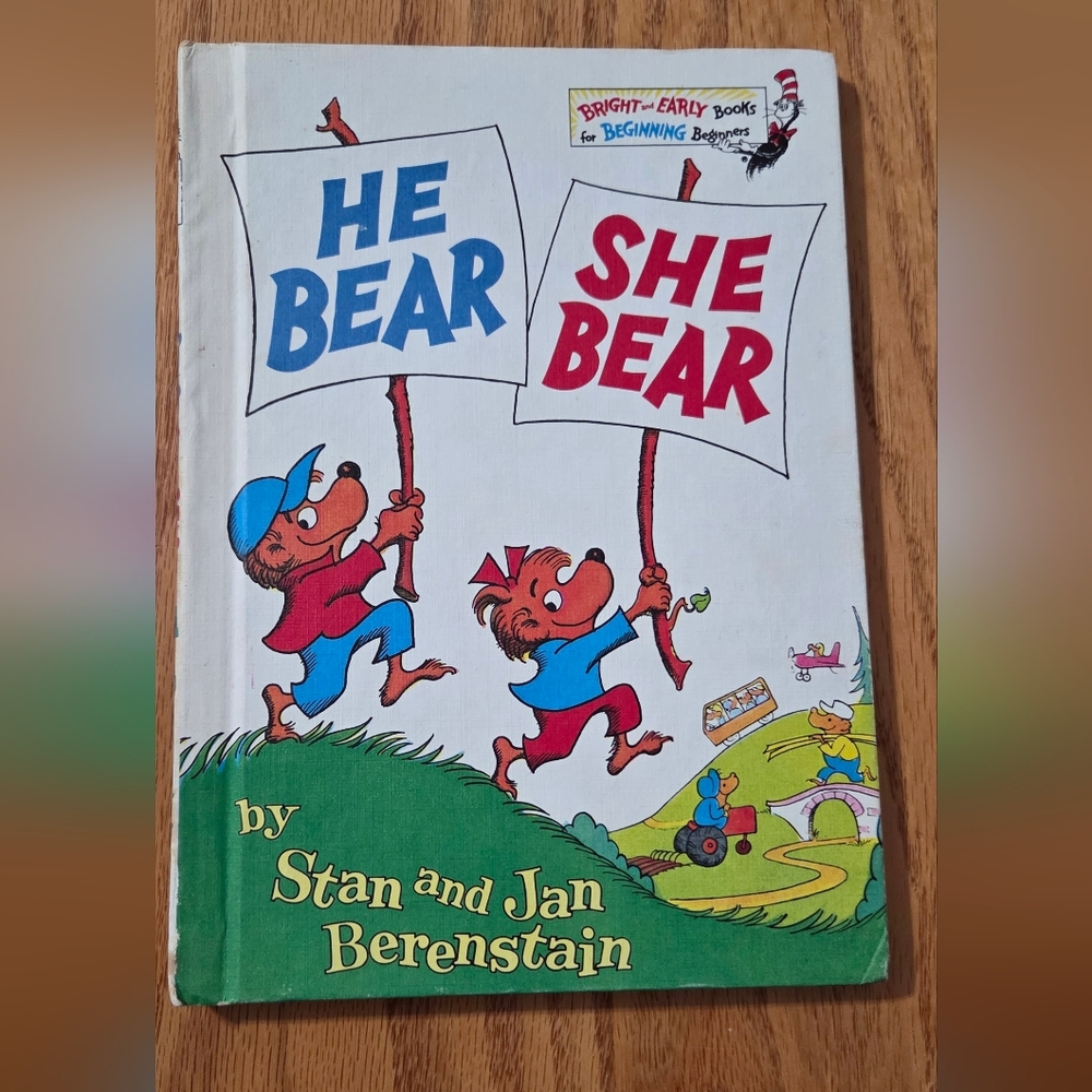 Vintage 1974 Berenstain Bears Book